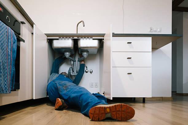 Professional Gas Line Repair technician working in Clymer, PA